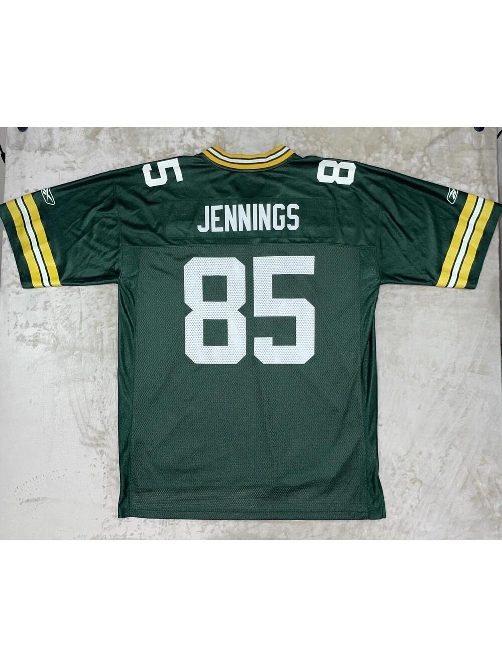 Reebok NFL Green Bay Packers Greg Jennings #85 Vintage Jersey Men’s Size XL